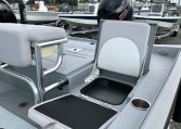 Excel Bay Pro 220 Aluminum Bay Boat with storage under rear jump seats EX22 1443